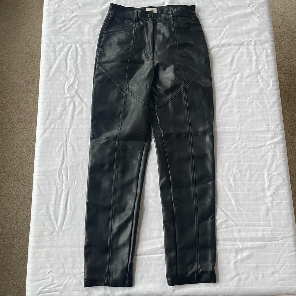 Aritzia Rebel Faux Leather Pants